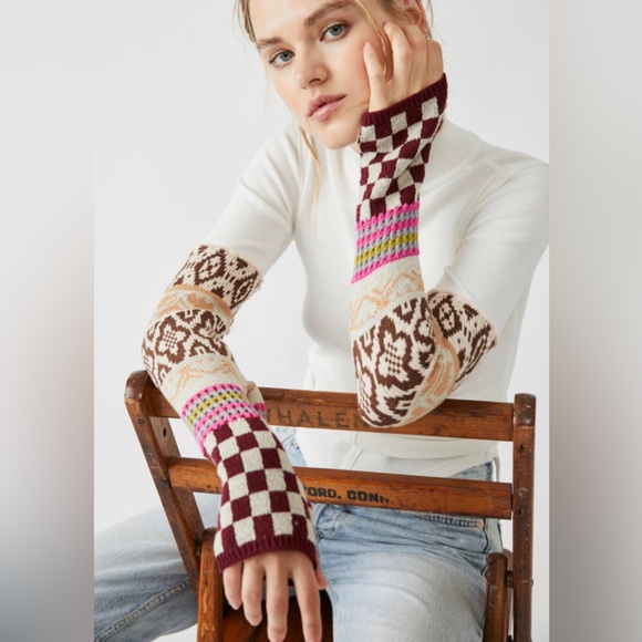 Free People Tops - NWT Free People Gorgeous Thermal Cuff Top